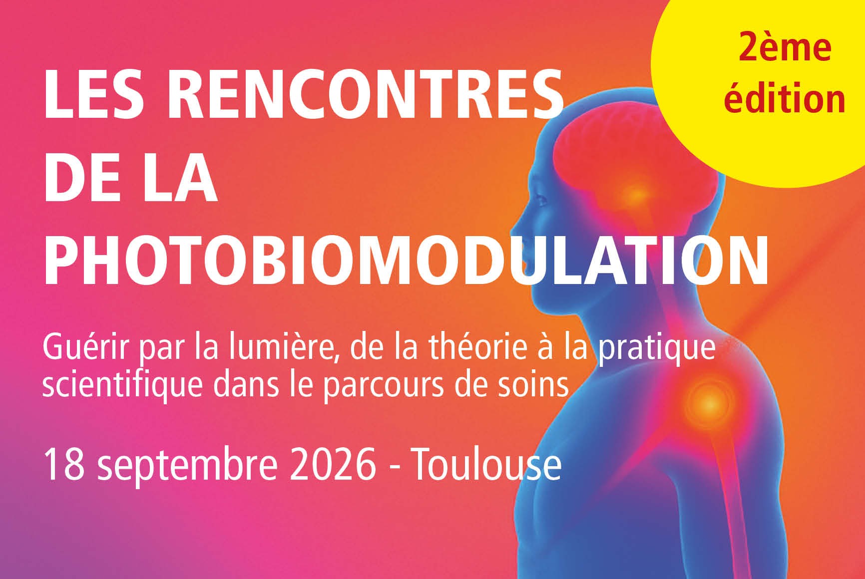 Les Rencontres de la Photobiomodulation · 2ᵉ édition